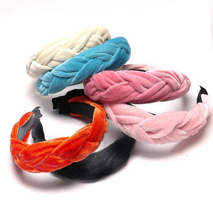 Braided Velvet Headband