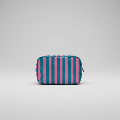 Sugar & Stripes Makeup Bag