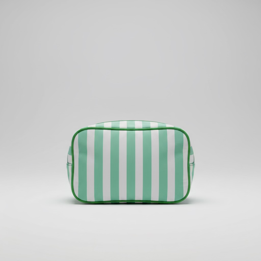 Sugar & Stripes Makeup Bag