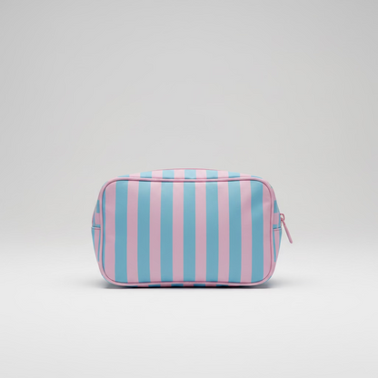 Sugar & Stripes Makeup Bag