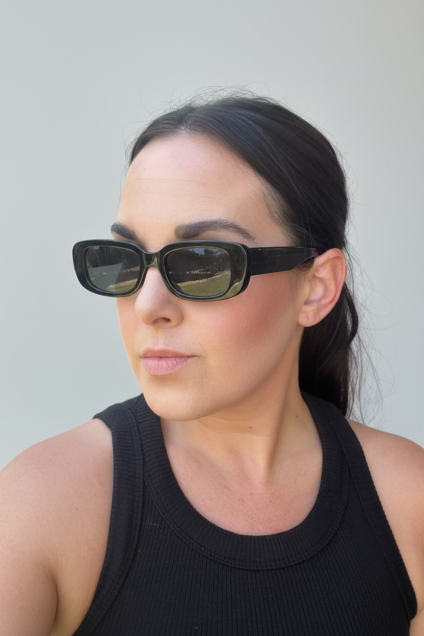 Chic Girl Rectangle Fashion Glasses