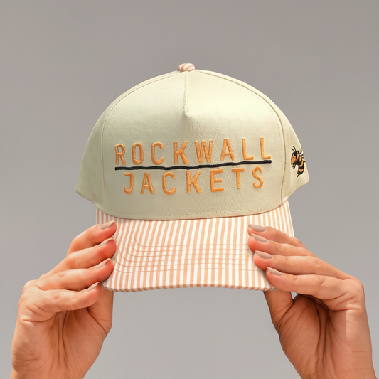 Rockwall Jackets Striped Trucker Hat