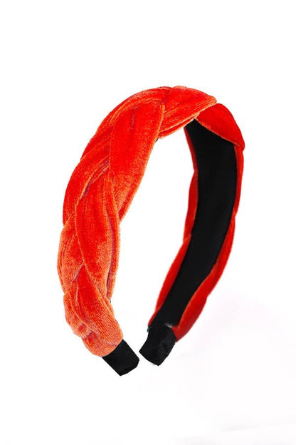 Braided Velvet Headband