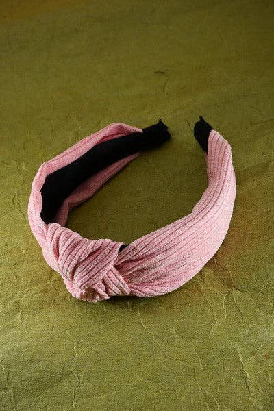 Ribbed Knot Headband